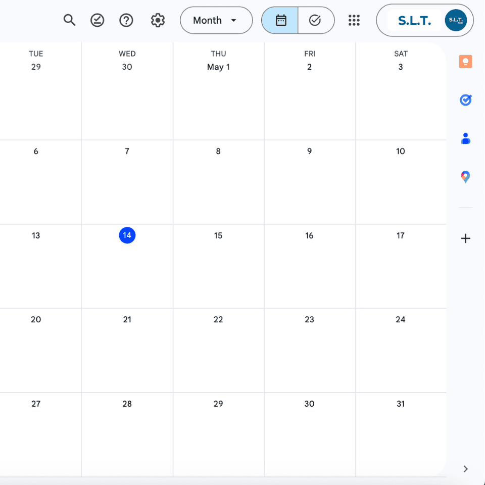 Google Calendar Pre M Banner - TSAIIANN