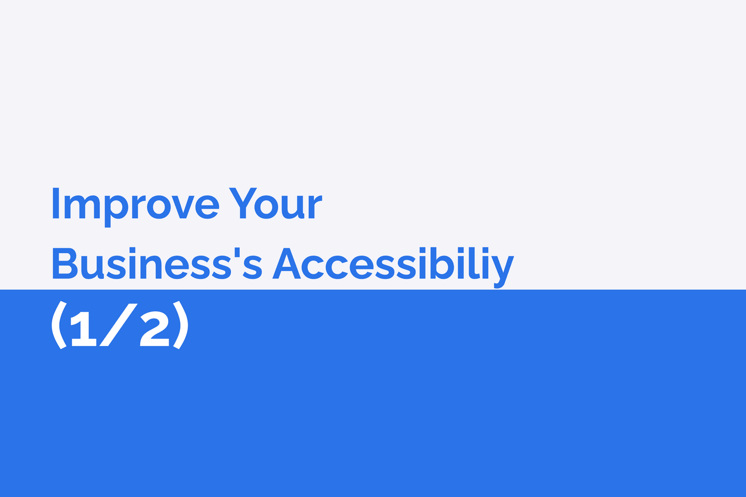 易用性的基礎：如何可以觸擊更多用戶 - User Experience