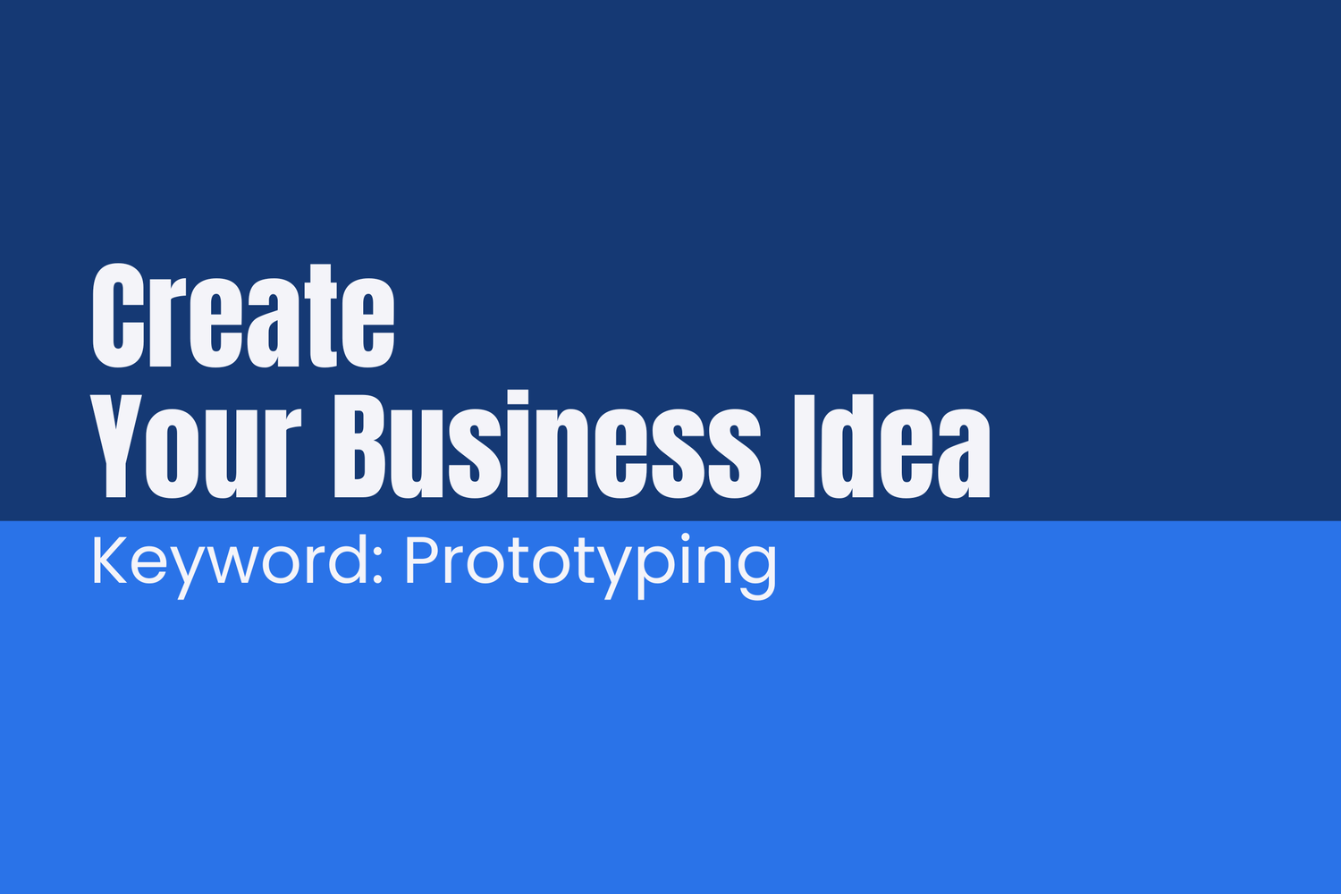 打造原型來聰明的試錯 Blog - TSAIIANN