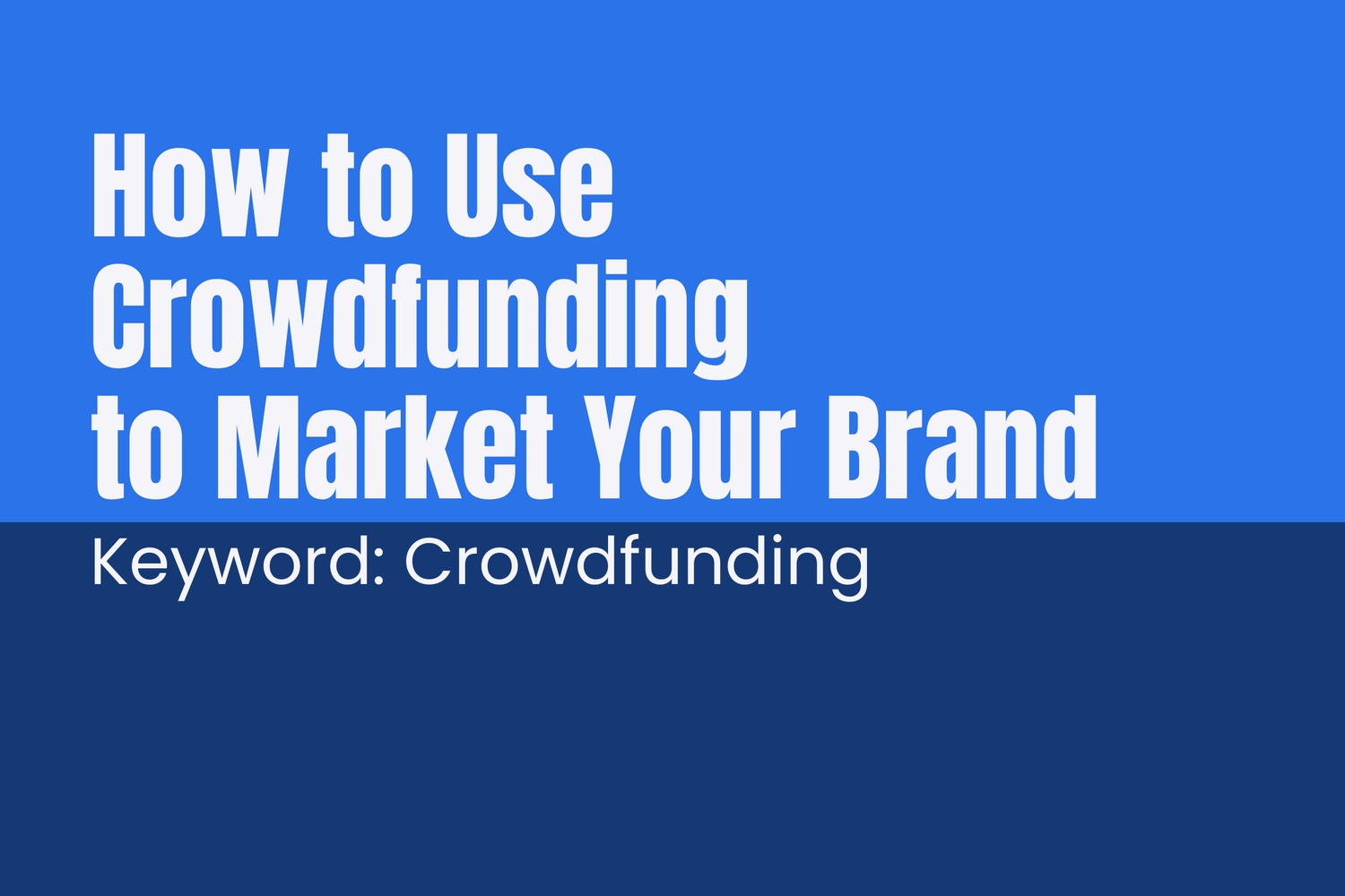 創新型眾籌籌集的不僅是資金 Blog - TSAIIANN