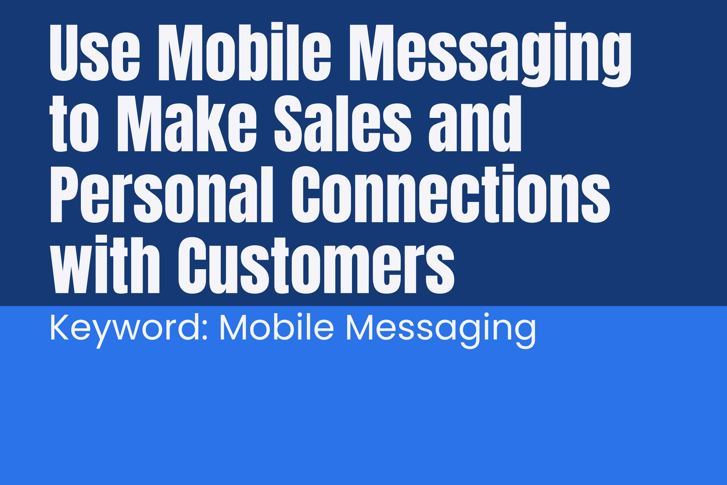 為企業的手機訊息提升營運的深度 Blog - TSAIIANN