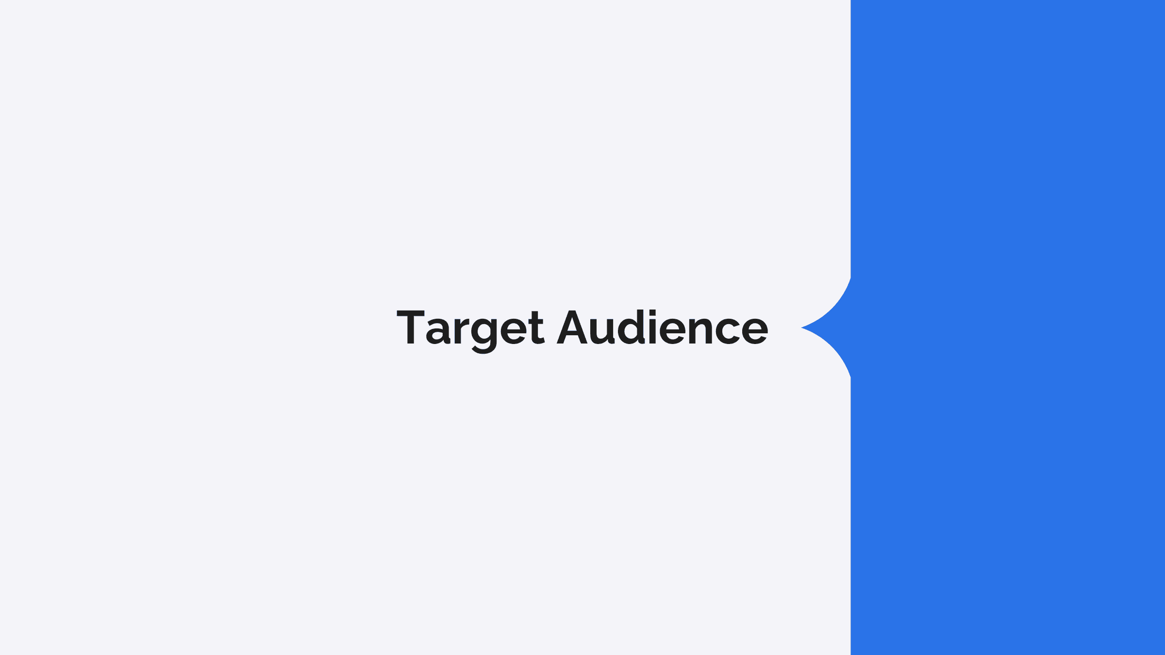 Banner - Find a Target Audience thats not Generic